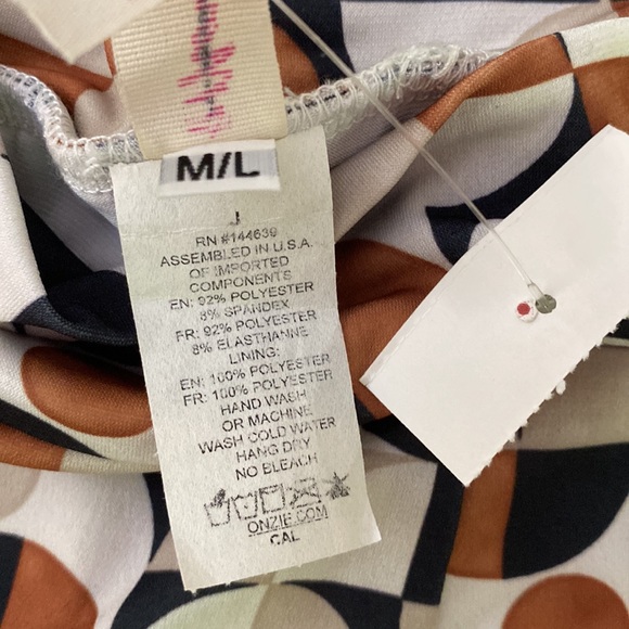 Limited edition Free people movement x Onzie retro Baja set NEW size medium - Picture 6 of 8